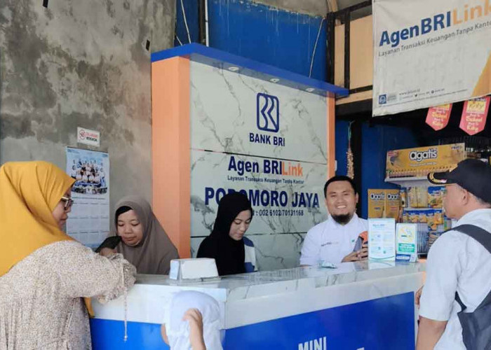 AgenBRILink Podomoro Jaya Dekatkan Akses Layanan Keuangan untuk Petani di Gowa