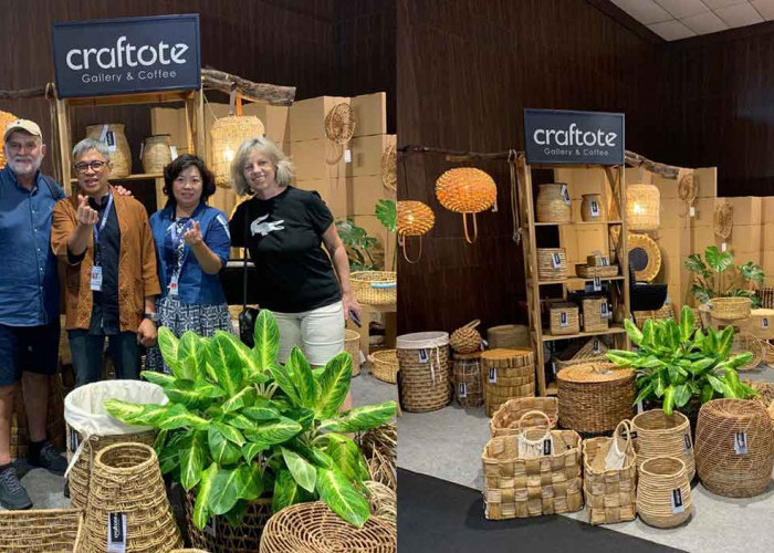 Lewat Pemberdayaan BRI, Couplepreneur Ini Sukses Ekspor Kerajinan 'Craftote' ke Pasar Asia & Amerika