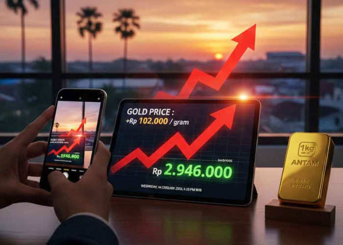 Harga Emas Antam Rabu 4 Februari 2026 Kembali Melesat Naik 