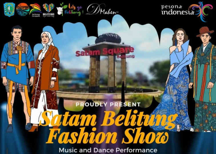 Sore Ini, Ada Satam Belitung Fashion Show di Pusat Kota Tanjungpandan