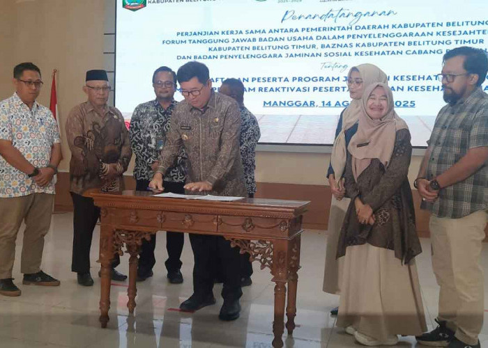 1.167 Warga Miskin Beltim Gratis Iuran BPJS Kesehatan Kelas 3, Bupati Ingatkan Pola Hidup Sehat