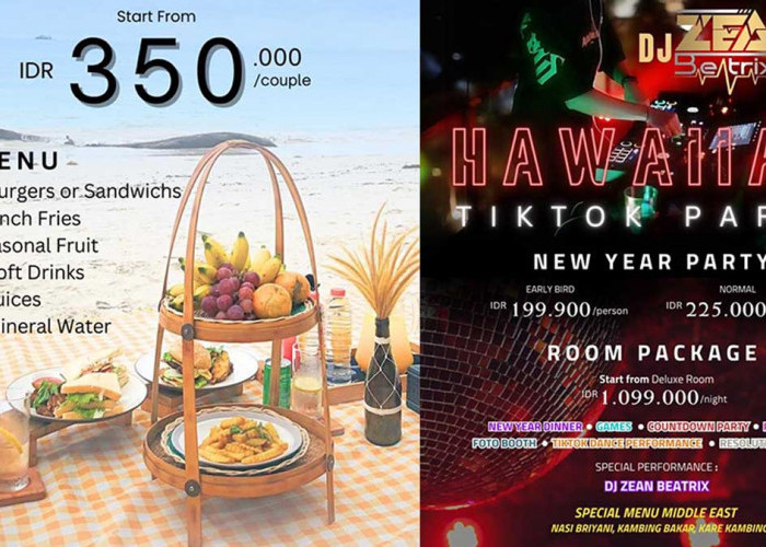 Promo Akhir Tahun Seru, Dafam Resort Belitung Tawarkan Paket Piknik Hingga Hawaiian TikTok Party