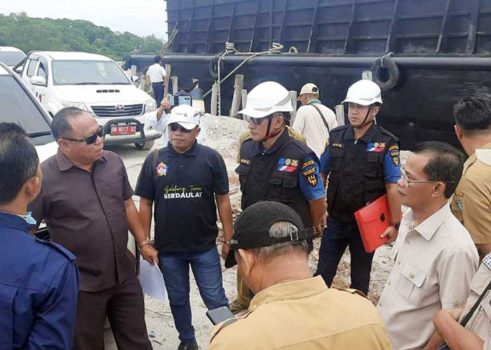 DPRD Beltim Temukan Dugaan Tambang Ilegal saat Tinjau Pelabuhan Pasir, PAD Terancam Bocor