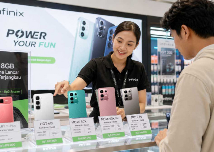 Rekomendasi 4 HP Infinix Murah RAM 8GB 2026, Harga 1 Jutaan hingga 3 Jutaan