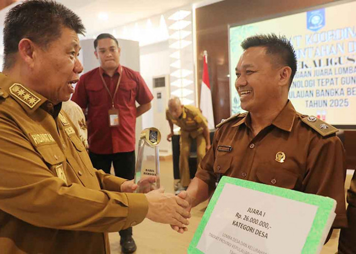Desa dari Belitung Timur Sabet Juara 1 Lomba Tingkat Provinsi Babel 2025