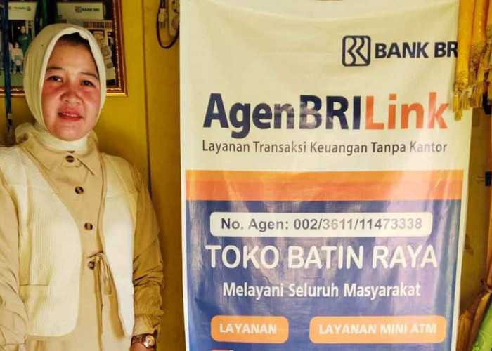 BRILink Batin Raya Permudah Penarikan PKH dan Kirim Uang PMI di Desa Talang Pangeran