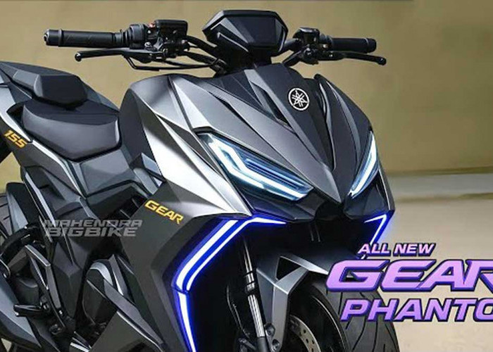 Bocoran Yamaha Gear 155 Phantom 2026, Skutik Harian Paling Sangar