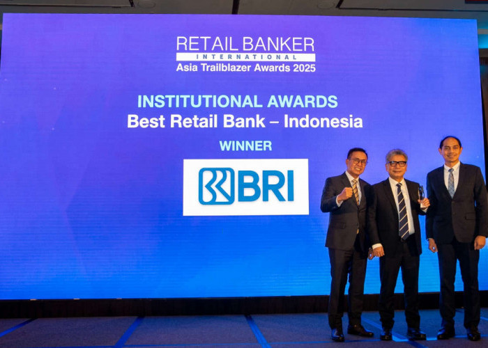 BRI Sabet 5 Penghargaan di Retail Banker International Asia Trailblazer Awards 2025