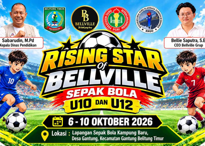 75 Tim se-Beltim Ramaikan Turnamen Sepak Bola Rising Star of Bellville 2026
