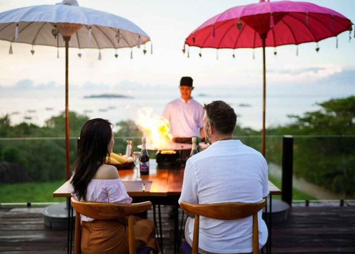 Sensasi Kuliner Jepang, Swiss-Belresort Belitung Hadirkan 'Teppanyaki Experience' Panorama Laut Memukau