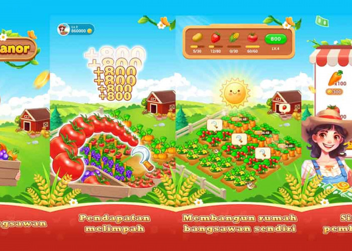 Game Pertanian Ini Sukses Tarik Saldo DANA Gratis Rp 100 Ribu Tiap Hari, Buruan Mainkan Jempolmu