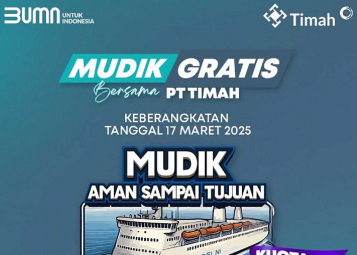 Info Mudik Gratis PT Timah 2025: 700 Kuota untuk Perantau, Cek Jadwal & Rutenya