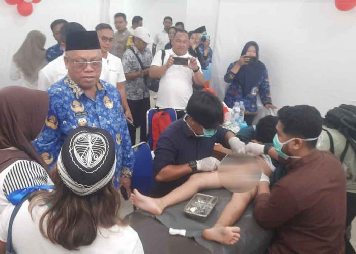 PT Timah Rayakan HUT ke-49 di Beltim, Wabup Khairil Apresiasi Aksi Sosial untuk Masyarakat