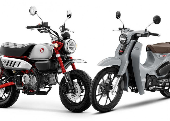 Honda Monkey dan C125 Versi Terbaru Meluncur, Motor Klasik Makin Ceria dan Berani