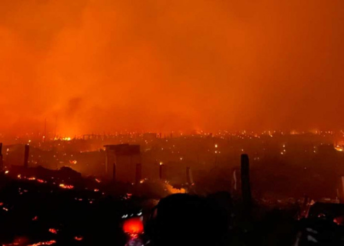 Kebakaran di Bangka Selatan Hanguskan 600 Rumah, 2.400 Warga Terdampak