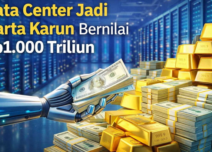 Bukan Emas atau Minyak, Data Center Jadi Harta Karun Bernilai Rp1.000 Triliun