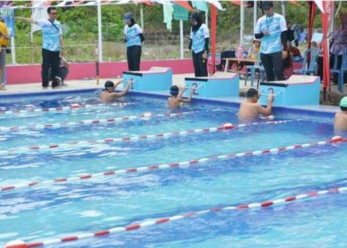 PT Timah Berkolaborasi dengan Double F Swimming, Gelar Lomba Renang Tingkat Provinsi Babel