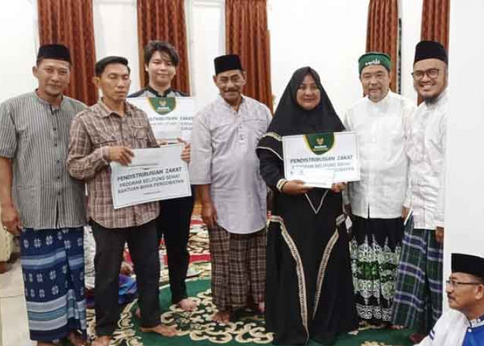 Baznas Belitung Salurkan Total Zakat Rp 46,6 Juta, Selama Safari Ramadan Pemkab