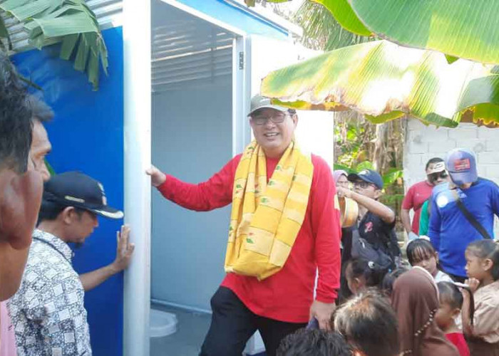 Wujudkan Janji Politik, Bupati Belitung Timur Resmikan Internet dan WC Umum di Pulau Long
