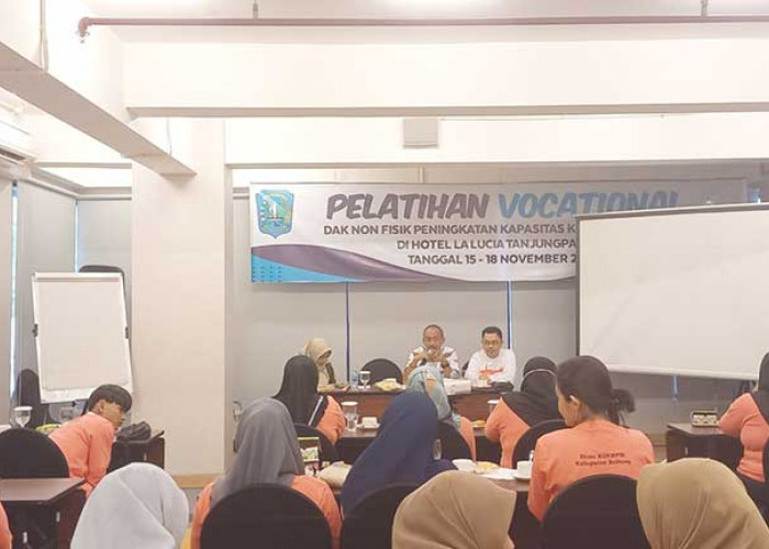 DKUKMPTK Belitung Gelar Pelatihan Peningkatan Kapasitas Pelaku UMKM 