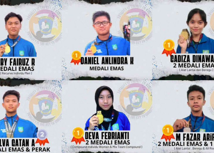 Juara Umum Kedua, SMAN 1 Manggar Borong Medali Kejurda Pelajar Bangka Belitung 2023