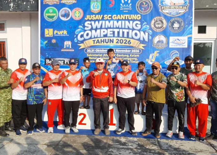 Jusav Swimming Competition 2026 se-Pulau Belitung Bergulir, 9 Klub Turunkan 350 Atlet