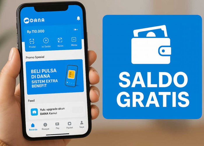 Mau Saldo Gratis? Ini Cara Resmi Dapat Saldo DANA Langsung dari Aplikasinya