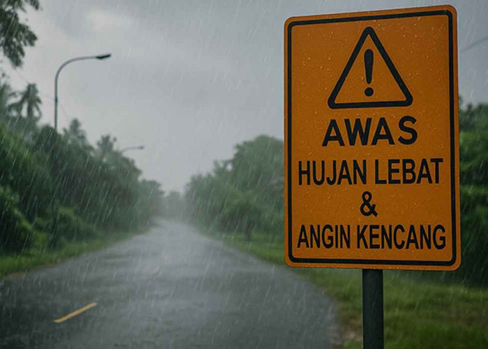 BMKG Peringatkan Hujan Lebat dan Angin Kencang 9–11 Agustus, Babel Termasuk Daerah Rawan