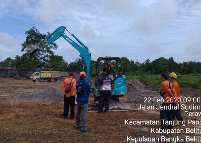 DLH Belitung Tidak Pernah Keluarkan Perizinan Aktivitas Penimbunan Tanah di Desa Aik Rayak