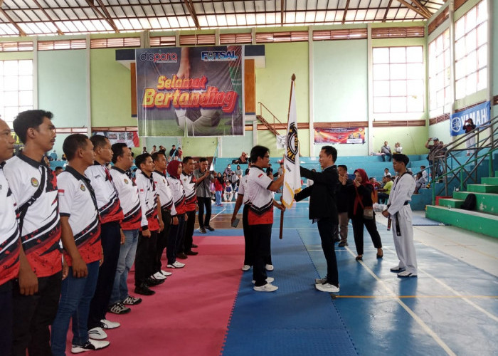 Yoga Nursiwan Jabat Ketua Pengkab Taekwondo Belitung