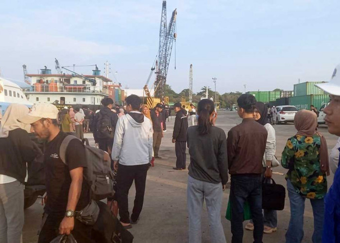 Arus Balik Lebaran 2026 di Pelabuhan Tanjungpandan Meningkat, Penumpang Capai 358 Orang