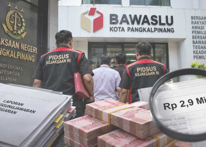 Dugaan Korupsi Anggaran Bawaslu Pangkalpinang Rp2,9 Miliar, Komisioner Diperiksa