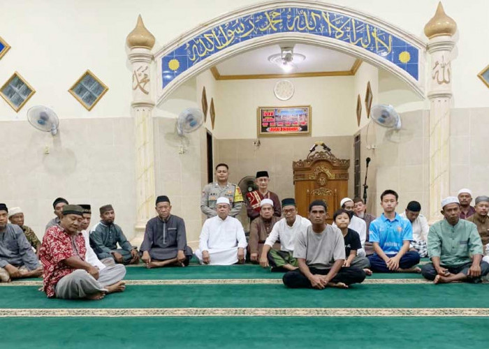 Subuh Keliling, Polsek Gantung Imbau Warga Waspadai Kriminalitas dan Narkoba