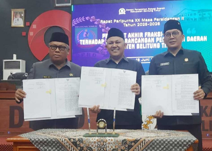 2 Raperda Strategis Disetujui, Beltim Bidik Lonjakan Investasi dan Inovasi Daerah