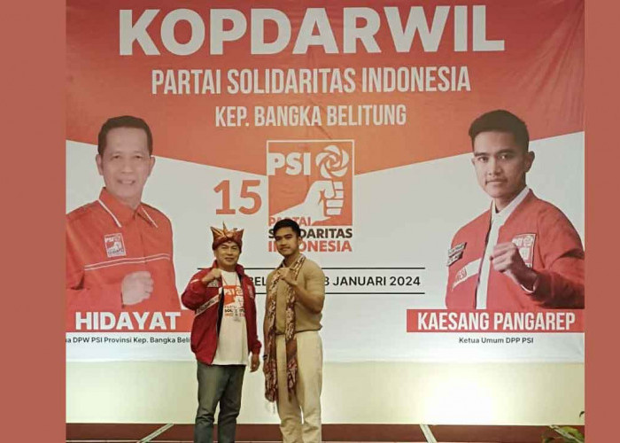 Kaesang dan Jokowi Efek, PSI Belitung Optimis Lolos Parlemen di Pemilu 2024