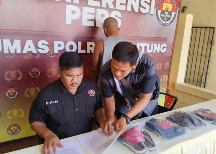 Curi Hp di RSUD Belitung, Duda Asal Palembang Ditangkap Polisi