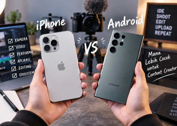 6 Alasan Content Creator Lebih Sering Pilih iPhone Ketimbang HP Android