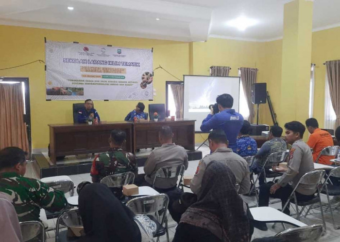 Sekolah Lapangan Iklim di Beltim, Stakeholder Didorong Perkuat Mitigasi Bencana
