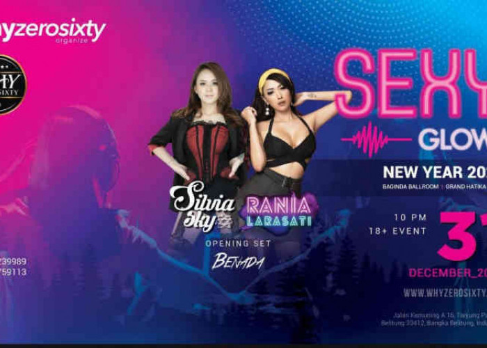 DJ Sexy Glow Siap Getarkan Malam Pergantian Tahun Baru 2023 di Belitung 