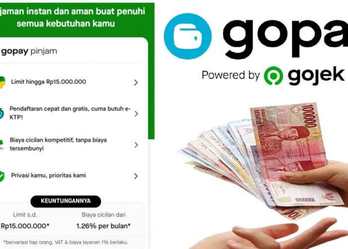 Cara Pinjam Uang di GoPayPinjam Modal KTP, Cairkan Dana Limit Hingga Rp15 Juta