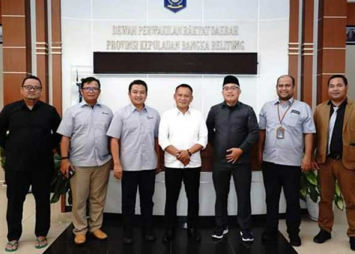  Terima Kunjungan Silaturahmi, Herman Suhadi  Bangga Putra Daerah Babel Jadi Dirut PT Timah