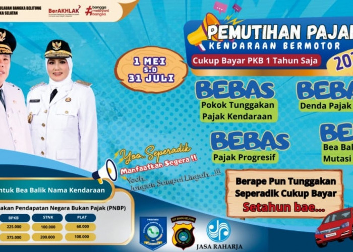 Gubernur Babel Ajak Masyarakat Manfaatkan Pemutihan Pajak Kendaraan 2025