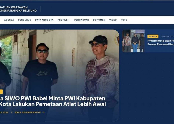 38 Portal PWI Daerah Siap Diluncurkan Serentak 1 Oktober, PWI Babel Ikut Go Digital