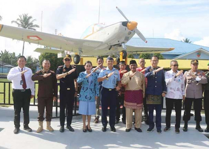 Monumen Pesawat AS-202 Bravo di Lanud H. AS Hanandjoeddin Diresmikan, Ikon Destinasi Wisata Baru Belitung