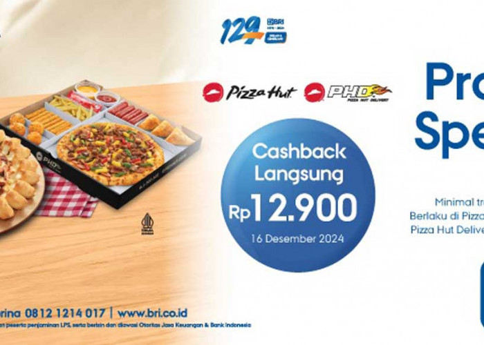 Daftar 13 Promo Makanan Spesial HUT BRI Desember 2024, Banjir Diskon dan Cashback!