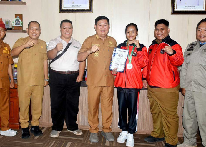 Atlet Karate Beltim Torehkan Prestasi di Malaysia, Bupati Beri Penghargaan dan Suntik Semangat
