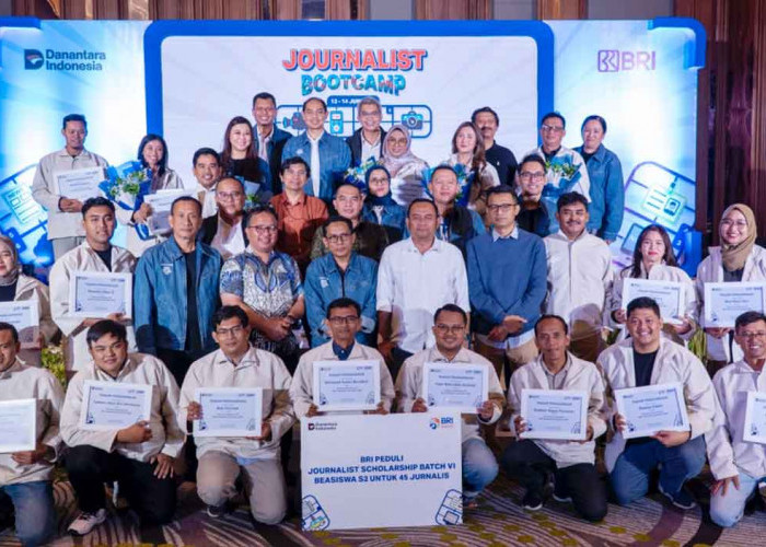 BRI Fellowship Journalism 2025 Kukuhkan 45 Jurnalis Penerima Beasiswa S2, Dukung Pers Berkualitas 