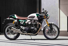 Motor Klasik Triumph Speed Twin 1200 Cafe Racer Edition 2026 Rilis, Unit Terbatas!
