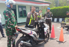 Cegah Kecelakaan, Prajurit Yonif Satam dan Kodim 0414 Belitung Dibekali Safety Riding