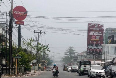 Kabut Asap di Belitung Makin Pekat, BPBD Imbau Warga Pakai Masker
